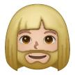 Femme: Peau Moyennement Claire, Barbe Femme: Peau Moyennement Claire, Barbe