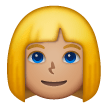 Femme: Peau Moyenne, Cheveux Blonds Femme: Peau Moyenne, Cheveux Blonds