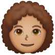 Femme: Peau Moyenne, Cheveux Bouclés Femme: Peau Moyenne, Cheveux Bouclés