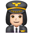 Pilote Femme: Peau Claire Pilote Femme: Peau Claire