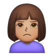 Femme Qui Boude: Peau Moyenne Femme Qui Boude: Peau Moyenne