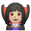 Vampire Femme: Peau Moyennement Claire Vampire Femme: Peau Moyennement Claire