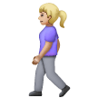 Femme Qui Marche: Peau Moyennement Claire Femme Qui Marche: Peau Moyennement Claire