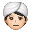 Femme En Turban: Peau Claire Femme En Turban: Peau Claire