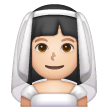 Femme Avec Voile: Peau Claire Femme Avec Voile: Peau Claire