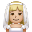 Femme Avec Voile: Peau Moyennement Claire Femme Avec Voile: Peau Moyennement Claire
