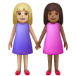 Deux Femmes Se Tenant La Main: Peau Moyennement Claire, Peau Moyennement Foncée Deux Femmes Se Tenant La Main: Peau Moyennement Claire, Peau Moyennement Foncée