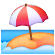 Beach with Umbrella for Samsung One UI 7.0 April 2025