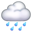 Cloud with Rain for Samsung One UI 7.0 April 2025