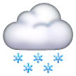 Wolk met sneeuw voor Samsung One UI 7.0 April 2025