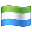 Flagga: Sierra Leone för Samsung One UI 7.0 April 2025