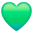 Green Heart for Samsung One UI 7.0 April 2025