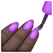 Vernis À Ongles: Peau Foncée pour Samsung One UI 7.0 April 2025