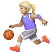 Mulher Jogando Basquete: Pele Morena Clara para Samsung One UI 7.0 April 2025