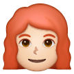 Mulher: Pele Clara, Cabelo Vermelho para Samsung One UI 7.0 April 2025