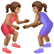 Women Wrestling: Medium Skin Tone для Samsung One UI 7.0 April 2025
