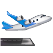 Avión Despegando