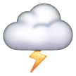 Nube Con Rayo