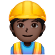Trabalhador De Construção Civil: Tom de Pele Escuro