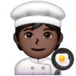 Chef De Cozinha: Tom de Pele Escuro