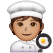 Chef De Cozinha: Tom de Pele Médio