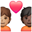 Casal Apaixonado: Pessoa, Pessoa, Tom de Pele Médio, Tom de Pele Escuro