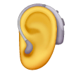 Orelha Com Aparelho Auditivo
