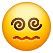 Rosto Com Olhos Em Espiral