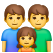 Família: Homem, Homem, Menina