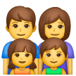 Família: Homem, Mulher, Menina, Menino