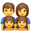 Família: Homem, Mulher, Menina, Menina
