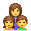 Família: Mulher, Menina, Menino