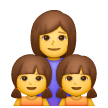 Família: Mulher, Menina, Menina