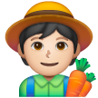 Agricultor: Tom de Pele Claro