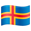 Bandera: Islas Åland