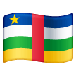 Bandera: República Centroafricana