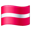 Bandera: Letonia