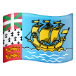 Bandera: San Pedro y Miquelón