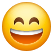 Rosto Risonho Com Olhos Sorridentes