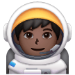 Astronauta Homem: Tom de Pele Escuro