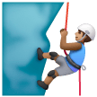 Homem Escalando: Tom de Pele Médio
