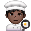 Cozinheiro: Tom de Pele Escuro