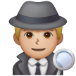 Detective Hombre: Tono de Piel Claro Medio