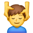 Homem Recebendo Massagem Facial