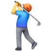Homem Golfista
