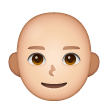 Homem: Tom de Pele Claro, Careca