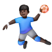 Jogador De Handebol: Tom de Pele Escuro