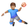 Jogador De Handebol: Tom de Pele Médio