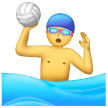 Homem Jogando Polo Aquático