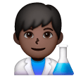 Cientista Homem: Tom de Pele Escuro
